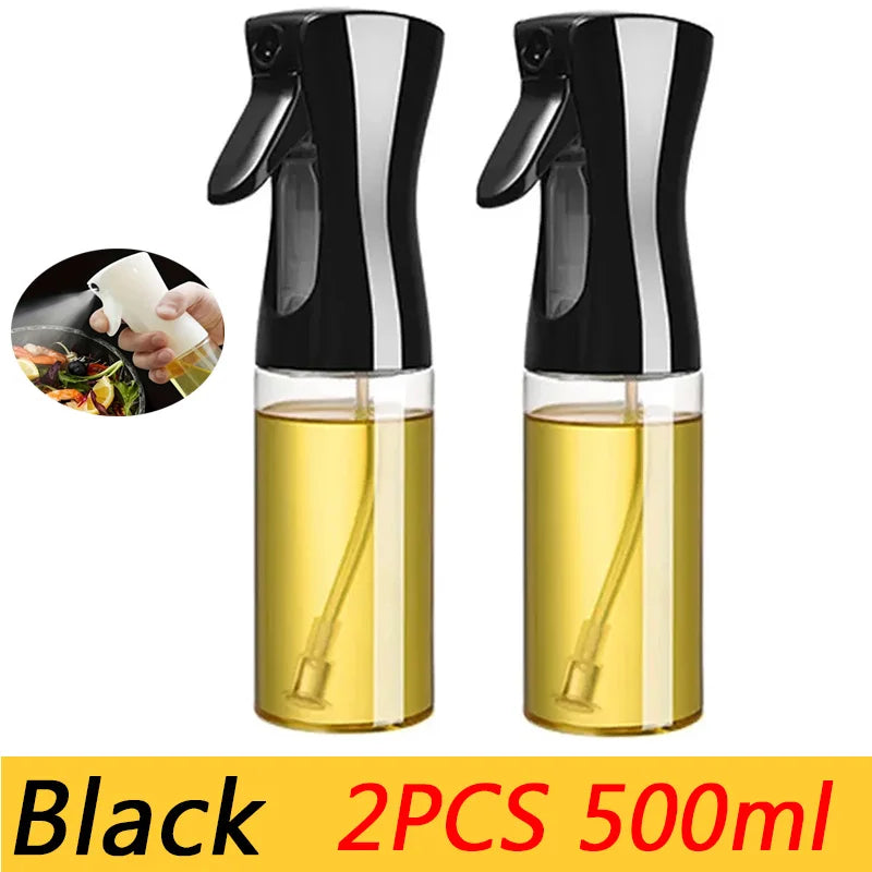 200ml 300ml 500ml Oil Spray Bottle Kitchen Cooking Olive Oil Dispenser Camping BBQ Baking Vinegar Soy Sauce Sprayer Containers - Sonic Sweat Lab
