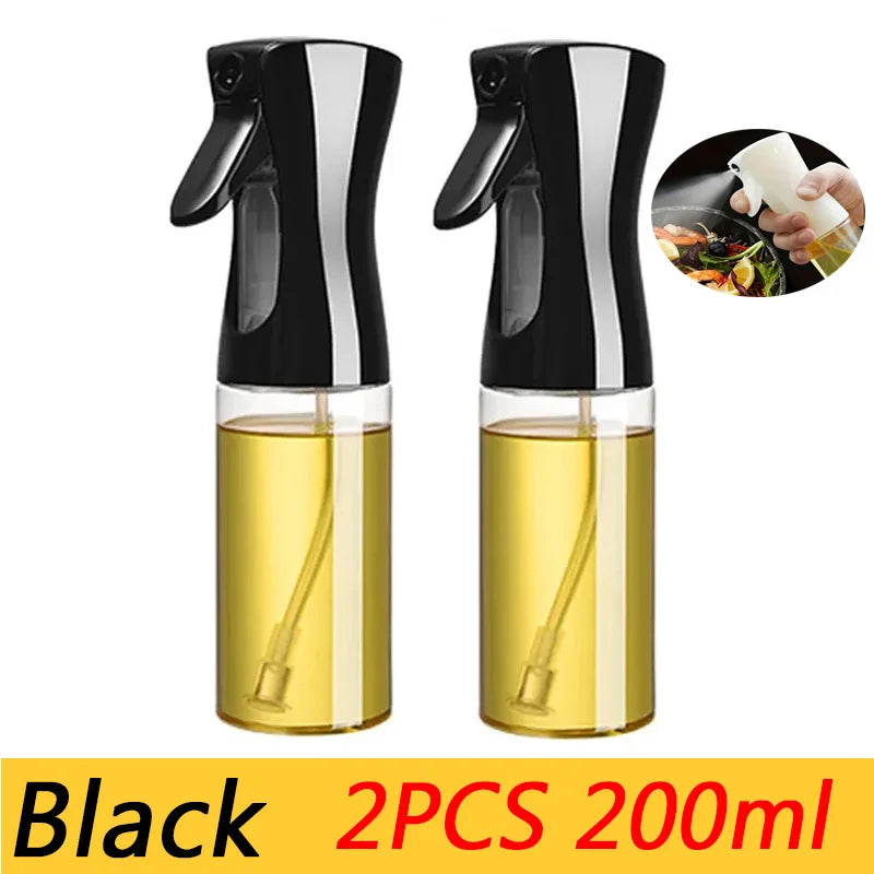 200ml 300ml 500ml Oil Spray Bottle Kitchen Cooking Olive Oil Dispenser Camping BBQ Baking Vinegar Soy Sauce Sprayer Containers - Sonic Sweat Lab
