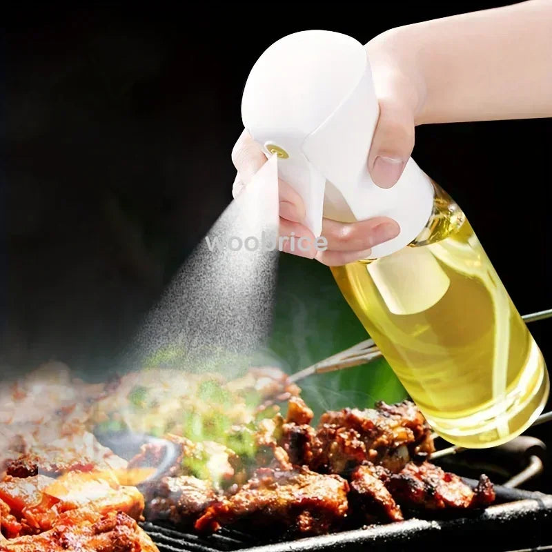 200ml 300ml 500ml Oil Spray Bottle Kitchen Cooking Olive Oil Dispenser Camping BBQ Baking Vinegar Soy Sauce Sprayer Containers - Sonic Sweat Lab