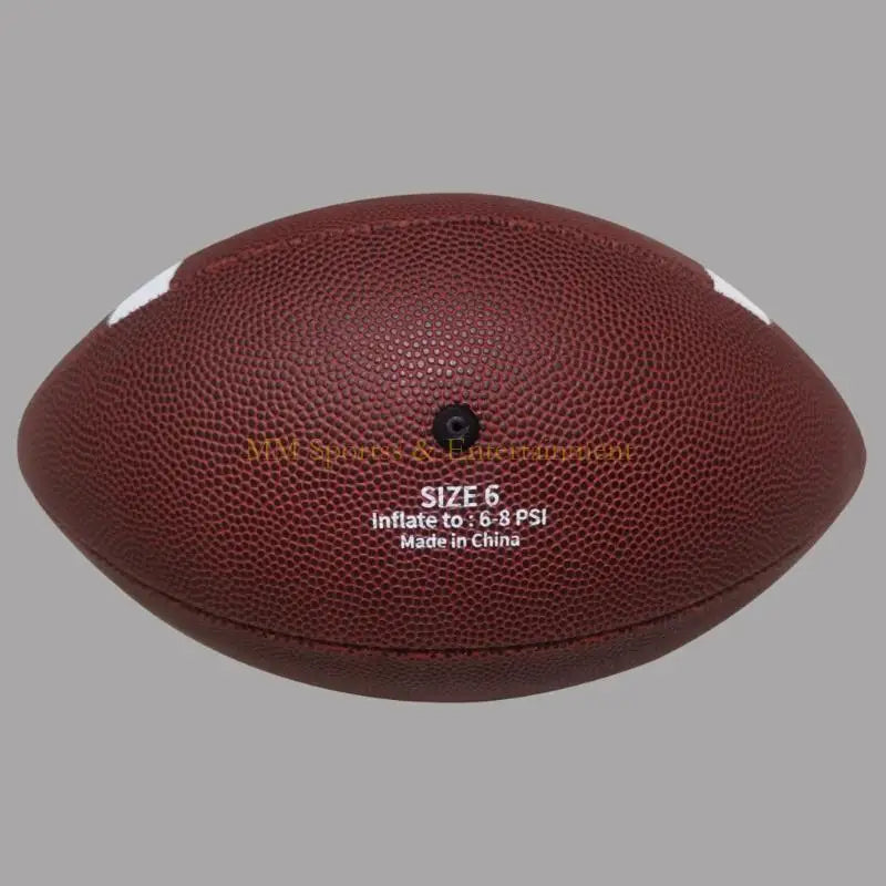 31BE American Football Ball Retro Soccer Ball Competition Ball Football Ball Party Supply for Women Man Childrens - Sonic Sweat Lab