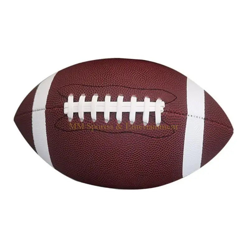 31BE American Football Ball Retro Soccer Ball Competition Ball Football Ball Party Supply for Women Man Childrens - Sonic Sweat Lab