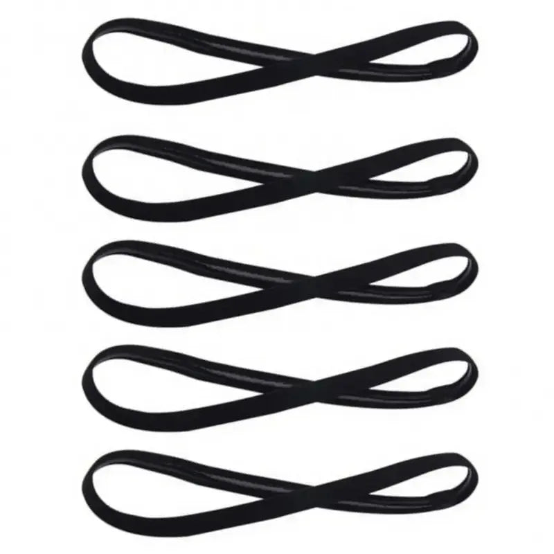 1/2/3/5pcs Women Sweatbands Football Yoga Pure Hair Bands Anti-slip Elastic Rubber Thin Sports Headband Men Hair Accessories - Sonic Sweat Lab