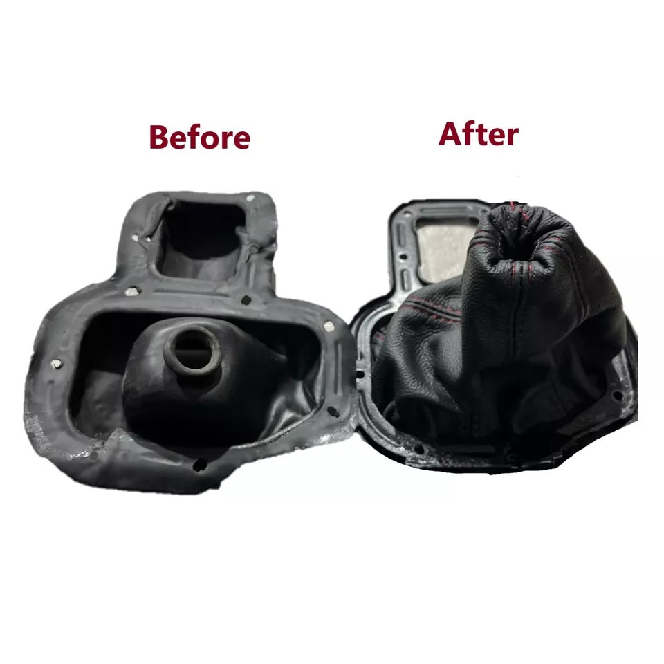 1964-1967 Chevrolet Corvette C2 Replacement Leather Manual Shift Boot Cover-4